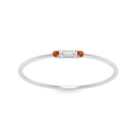 Load image into Gallery viewer, Thin Stack Baguette Ring