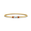 Load image into Gallery viewer, Stackable Thin Baguette Ring