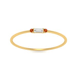 Load image into Gallery viewer, Thin Stack Baguette Ring