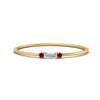 Load image into Gallery viewer, Stackable Thin Baguette Ring