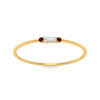 Load image into Gallery viewer, Stackable Thin Baguette Ring
