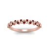 Load image into Gallery viewer, thin-ruby-vintage-wedding-band-in-rose-gold-FD123703BGRUDR-NL-RG-GS