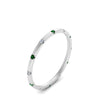 Load image into Gallery viewer, thin-space-out-stackable-diamond-band-with-emerald-in-white-gold-FDEWB9437RORGEMGRANGLE2-NL-WG