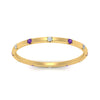 Load image into Gallery viewer, thin-space-out-stackable-diamond-band-with-purple-topaz-in-yellow-gold-FDEWB9437RORGVITOANGLE5-NL-YG