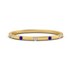 Load image into Gallery viewer, thin-space-out-stackable-diamond-band-with-sapphire-in-yellow-gold-FDEWB9437RORGSABL-NL-YG