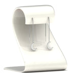 Load image into Gallery viewer, threadmoondangleearring-in-white-gold-FDEAR8855STAND-NL-WG