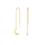 Load image into Gallery viewer, threadmoondangleearring-in-yellow-gold-FDEAR8855ANGLE1-NL-YG