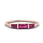 Load image into Gallery viewer, three-stone-baguette-pink-sapphire-band-in-FDENS100BGSADRPI-NL-RG