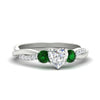 Load image into Gallery viewer, three-stone-twisted-heart-shaped-vine-emerald-engagement-ring-in-white-gold-fdens3301htrgemgrsleep-nl-wg.jpg