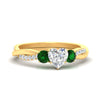 Load image into Gallery viewer, three-stone-twisted-heart-shaped-vine-emerald-engagement-ring-in-yellow-gold-fdens3301htrgemgrsleep-nl-yg.jpg