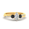 Load image into Gallery viewer, three-stone-twisted-marquise-cut-vine-black-diamond-engagement-ring-in-yellow-gold-fdens3301mqrgblacksleep-nl-yg.jpg