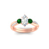 Load image into Gallery viewer, three-stone-twisted-marquise-cut-vine-emerald-engagement-ring-in-rose-gold-fdens3301mqrgemgrangle5-nl-rg.jpg