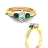 Load image into Gallery viewer, three-stone-twisted-marquise-cut-vine-emerald-engagement-ring-in-yellow-gold-fdens3301mqrgemgrangle3-nl-yg.jpg
