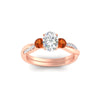 Load image into Gallery viewer, three-stone-twisted-oval-shaped-vine-orange-sapphire-engagement-ring-in-rose-gold-fdens3301ovrgsaorangle5-nl-rg.jpg