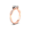 Load image into Gallery viewer, three-stone-twisted-radiant-cut-vine-black-diamond-engagement-ring-in-rose-gold-fdens3301rargblackangle2-nl-rg.jpg