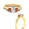 Load image into Gallery viewer, three-stone-twisted-radiant-cut-vine-orange-sapphire-engagement-ring-in-yellow-gold-fdens3301rargsaorangle3-nl-yg.jpg