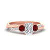 Load image into Gallery viewer, three-stone-twisted-radiant-cut-vine-ruby-engagement-ring-in-rose-gold-fdens3301rargrudrsleep-nl-rg.jpg