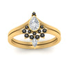 Load image into Gallery viewer, tiara-pear-bezel-black-diamond-wedding-ring-set-in-yellow-gold-FD1046PEGBLACKANGLE5-NL-YG?v=1761911422