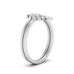 Load image into Gallery viewer, Tiara Pear Bezel Wedding Ring Set