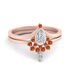 Load image into Gallery viewer, tiara-pear-bezel-orange-sapphire-wedding-ring-set-in-rose-gold-FD1046PEGSAOR-NL-RG?v=1761911422