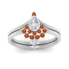 Load image into Gallery viewer, tiara-pear-bezel-orange-sapphire-wedding-ring-set-in-white-gold-FD1046PEGSAORANGLE5-NL-WG?v=1761911422
