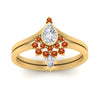 Load image into Gallery viewer, tiara-pear-bezel-orange-sapphire-wedding-ring-set-in-yellow-gold-FD1046PEGSAORANGLE5-NL-YG?v=1761911422