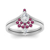 Load image into Gallery viewer, tiara-pear-bezel-pink-sapphire-wedding-ring-set-in-white-gold-FD1046PEGSADRPIANGLE5-NL-WG?v=1761911422