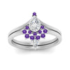 Load image into Gallery viewer, tiara-pear-bezel-purple-topaz-wedding-ring-set-in-white-gold-FD1046PEGVITOANGLE5-NL-WG?v=1761911422