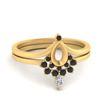 Load image into Gallery viewer, tiara-semi-mount-bezel-black-diamond-wedding-ring-set-in-yellow-gold-FD1046SMGBLACK-NL-YG?v=1757575017