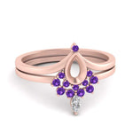 Load image into Gallery viewer, tiara-semi-mount-bezel-purple-topaz-wedding-ring-set-in-rose-gold-FD1046SMGVITO-NL-RG?v=1757575017