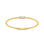 Load image into Gallery viewer, Tiny Baguette Stackable Ring