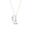 Load image into Gallery viewer, tri-princess-diamond-pendant-in-fdpd854angle1-0-30ct-nl-rg