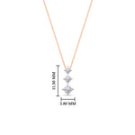 Load image into Gallery viewer, tri-princess-diamond-pendant-in-fdpd854angle1-0-30ct-nl-rg