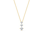 Load image into Gallery viewer, tri-princess-diamond-pendant-in-fdpd854angle1-0-30ct-nl-yg