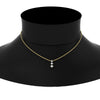 Load image into Gallery viewer, tri-princess-diamond-pendant-in-fdpd854angle1-0-30ct-nl-yg