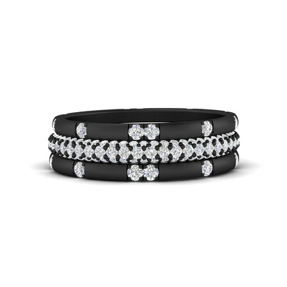 Trio Stackable Wedding Band