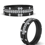 Load image into Gallery viewer, trio-stackable-wedding-band