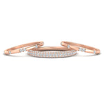 Load image into Gallery viewer, Trio Stackable Wedding Band