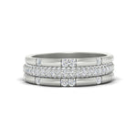 Load image into Gallery viewer, Trio Stackable Wedding Band