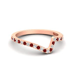 Load image into Gallery viewer, twist-diamond-wedding-anniversary-band-with-ruby-in-FDENS3007BGRUDR-NL-RG