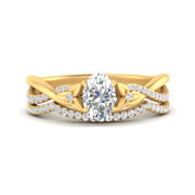twisted-daisy-oval-diamond-bridal-ring-set-in-yellow-gold-FD9986B2OV-NL-YG