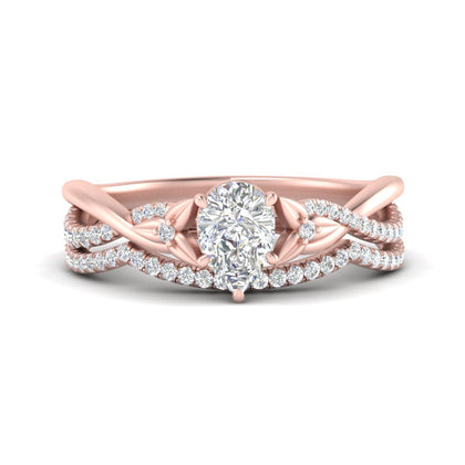 twisted-daisy-pear-diamond-bridal-ring-set-in-yellow-gold-FD9986B2PE-NL-YG