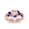 Load image into Gallery viewer, twisted-diamond-semi-mount-wedding-band-sets-with-sapphire-in-rose-gold-FD8300SMGSABL-NL-RG