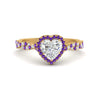Load image into Gallery viewer, twisted-heart-shaped-purple-topaz-halo-engagement-ring-in-yellow-gold-FD9126HTRGVITO-NL-YG_28f79ed0-376a-45d2-ad9f-dcd0f6b055db?v=1757924912