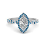 Load image into Gallery viewer, twisted-marquise-blue-topaz-halo-engagement-ring-in-white-gold-FD9126MQRGICBLTO-NL-WG_930a3b9d-4545-493a-bf6d-f2605e881c37?v=1757924922