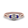 Load image into Gallery viewer, twisted-marquise-cut-diamond-ring-with-blue-sapphire-in-14K-rose-gold-FD8300MQRGSABL-NL-RG.jpg