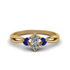 Load image into Gallery viewer, twisted-marquise-cut-diamond-ring-with-blue-sapphire-in-14K-yellow-gold-FD8300MQRGSABL-NL-YG.jpg