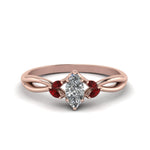 Load image into Gallery viewer, twisted-marquise-cut-diamond-ring-with-ruby-in-14K-rose-gold-FD8300MQRGRUDR-NL-RG.jpg