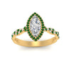 Load image into Gallery viewer, twisted-marquise-emerald-halo-engagement-ring-in-yellow-gold-FD9126MQRGEMGRANGEL5-NL-YG_4808a336-105c-4ba6-9106-066a1ad1ea26?v=1757924922