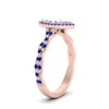 Load image into Gallery viewer, twisted-marquise-sapphire-halo-engagement-ring-in-rose-gold-FD9126MQRGSABLANGEL2-NL-RG_d9595194-67dc-442f-9556-c8f785fcc813?v=1757924921